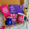 Cherished Mama Delight Hamper – elegant gift basket with treats and pampering products for Mom.