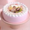 Mom’s Heartfelt Joy Cake – elegant cake decorated with delicate floral accents and joyful design.