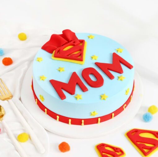 SuperMom’s Creamy Marvel – rich and creamy cake designed for Mother’s Day celebration