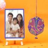 Customizable Ganesha wall frame featuring intricate design and spiritual motifs, ideal for personalized home décor