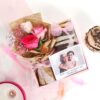 Mom's Unique Gift Collection featuring a variety of personalized items curated specifically for Mom, beautifully arranged