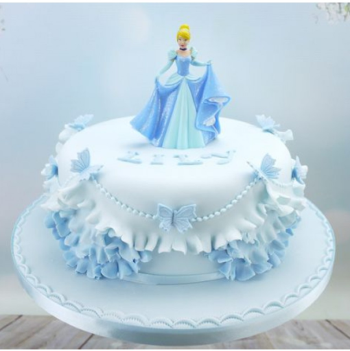 Regal Princess Whip Cake with creamy layers, tiara topper, and pink frosting, perfect for birthdays and royal-themed celebrations.