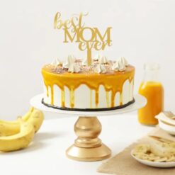 Close-up of Heavenly Drip Bliss Cake showcasing smooth chocolate drip, creamy layers, and elegant decoration on top