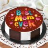 Mom’s Endless Gratitude Cake – elegant cake decorated with gratitude theme for Mom