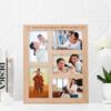 Personalized Grateful Memories Collage Frame displaying multiple cherished photos of a mother and child