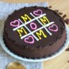 Happy Mom’s Day Cake – colorful celebration cake decorated with joyful designs and floral accents