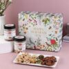 Nutty Wellness Gift Box – assorted nuts and wellness teas in elegant gift hamper