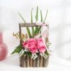 Charming Innocent Rose Bouquet with soft, elegant roses arranged gracefully