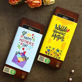 Mom’s Cadbury Temptations Delight – almond treat chocolates in Mother’s Day printed sleeve.