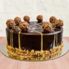 Ferrero Chocolate Truffle Cake – chocolate cake with hazelnut ganache and Ferrero Rocher chocolates