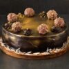 Ferrero Rocher Delight Cake – chocolate hazelnut cake decorated with Ferrero Rocher chocolates and Nutella frosting