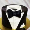 Gentleman’s Signature Cake – elegant designer cake with masculine decoration and refined details