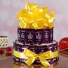 Cadbury Sweet Milk Gift – assorted Cadbury Dairy Milk chocolates beautifully arranged in a gift basket.