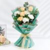 Calm Turquoise Sanctuary gift set featuring turquoise-themed relaxation items, creating a serene and peaceful environment