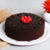Velvety Chocolate Truffle Cake – rich chocolate cake with creamy truffle ganache.