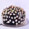 Chocolate Wonderland Cake with rich chocolate layers and artistic decoration.