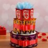 Valentine’s Chocolate Romance – romantic chocolate gift set with elegant packaging