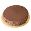Simple Chocolate Delight cake with smooth chocolate frosting.