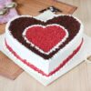 Choco Red Velvet Indulgence – red velvet cake with chocolate frosting and ganache.