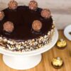 Gourmet Ferrero Rocher Treat – chocolate hazelnut dessert with Ferrero Rocher chocolates.