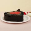 Traditional Chocolate Delight layered dessert with pecan crust and chocolate pudding.