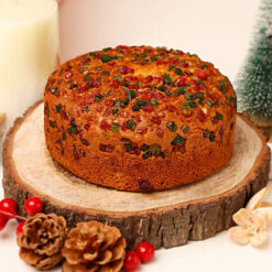 Classic Dry Fruit Cake – moist cake loaded with dried fruits and nuts