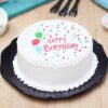 Snowflake Delight Cake decorated with white frosting and intricate snowflake designs.