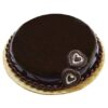 Velvety Cocoa Bliss smooth chocolate cake with glossy cocoa finish.