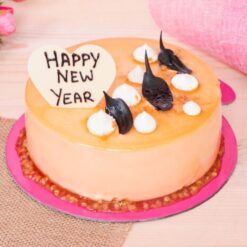 Fusion Delight Cake showcasing a blend of flavors and elegant design