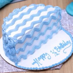 Halfway Delight Cake beautifully decorated for celebrations