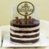 KitKat Pull-Up Delight cake with chocolate layers and hidden KitKat surprise.