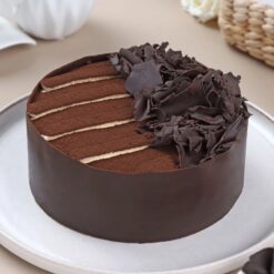 Treat yourself to the Silky Black Forest Delight, a rich and creamy chocolate cherry cake that melts in your mouth with every bite.