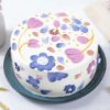 Dreamy Floral Cake with delicate and artistic floral decorations.