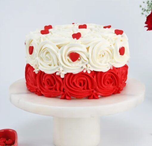 Divine Chocolate Delight Cake with rich chocolate layers and creamy frosting.
