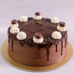 Gourmet Chocolate Truffle Cake with smooth chocolate layers and luxurious truffle frosting, perfect for celebrations.