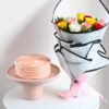 Floral Bliss Cake Combo featuring fresh vibrant flowers and delicious cake for special occasions